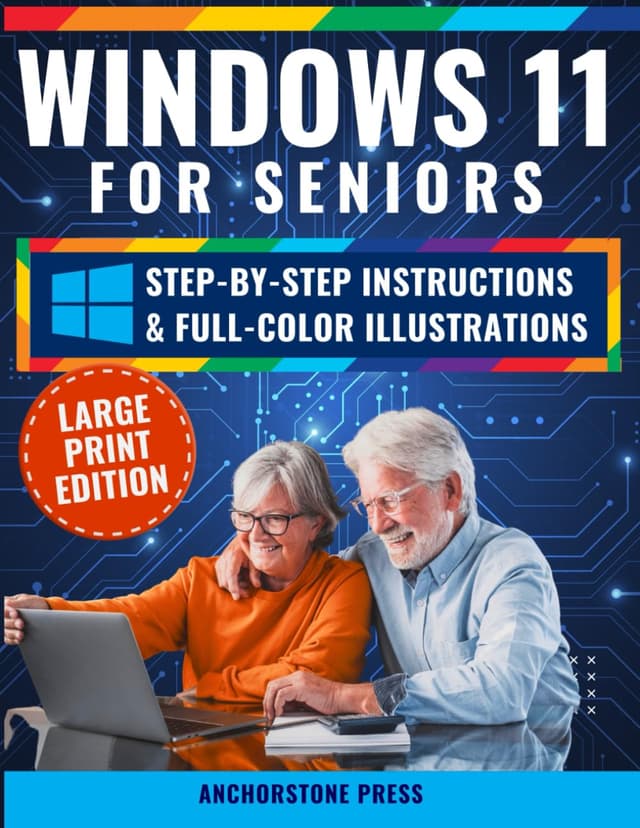 Cover of Windows 11 for Seniors